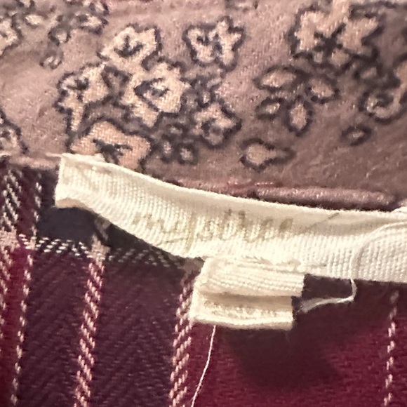 Mystree Red Plaid Button Down Shirt - Picture 3 of 3